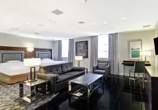 2Double Beds with Kitchen - Sofabed