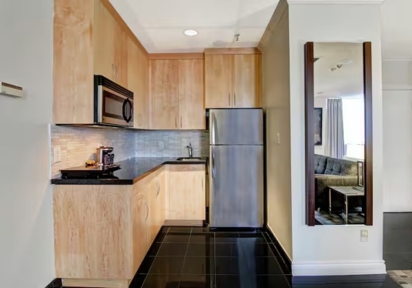 2Double Beds with Kitchen - Sofabed