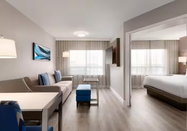 1 King Bed 2 Room Suite