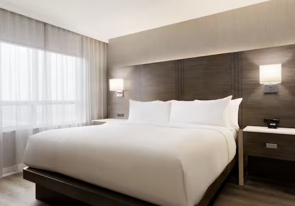 1 King Bed 2 Room Suite Runway View