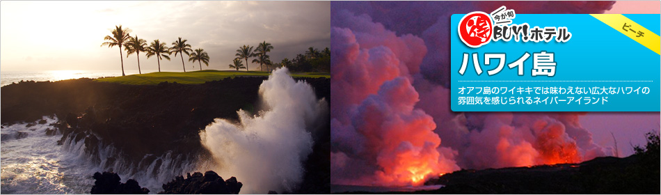 得BUY！ホテル 〜ハワイ島〜
