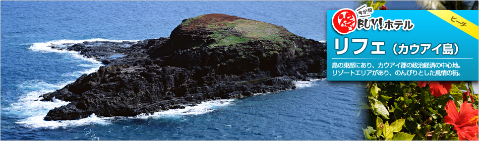 得BUY！ホテル 〜リフェ（カウアイ島）〜